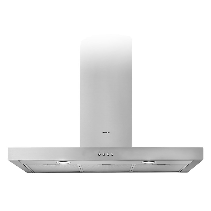 Hotte Cheminée FOCUS F918X 90cm - Inox