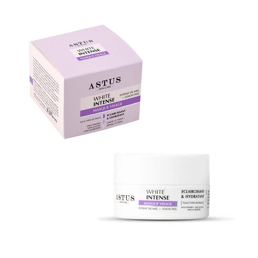 Masque Hydratant & Éclaircissant Visage ASTUS - 100 ML
