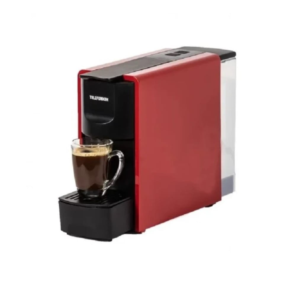Machine à Café Capsules TELEFUNKEN TFK-MCC7036  Rouge