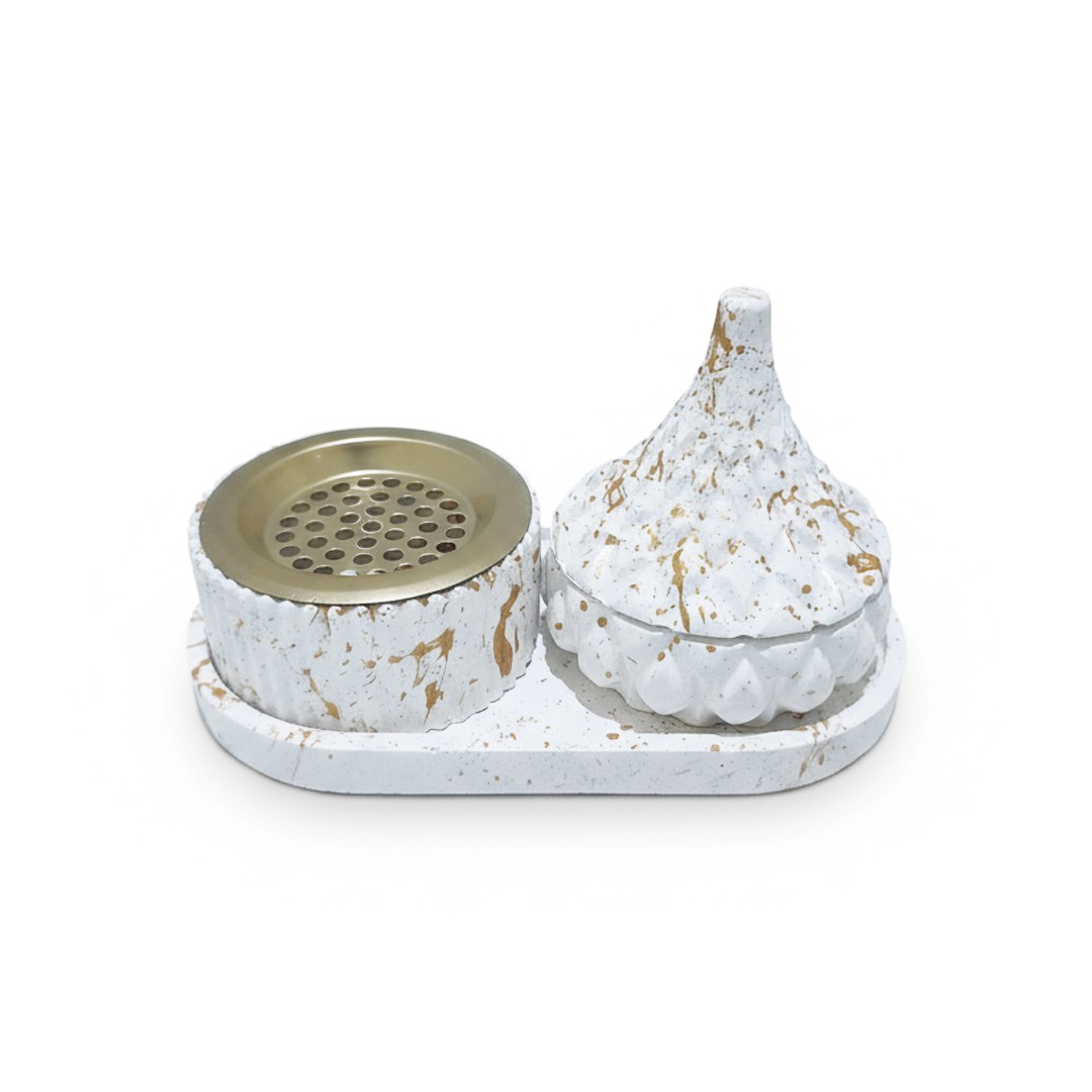 Ensemble d’Encensoir & Boîte à Bakhour