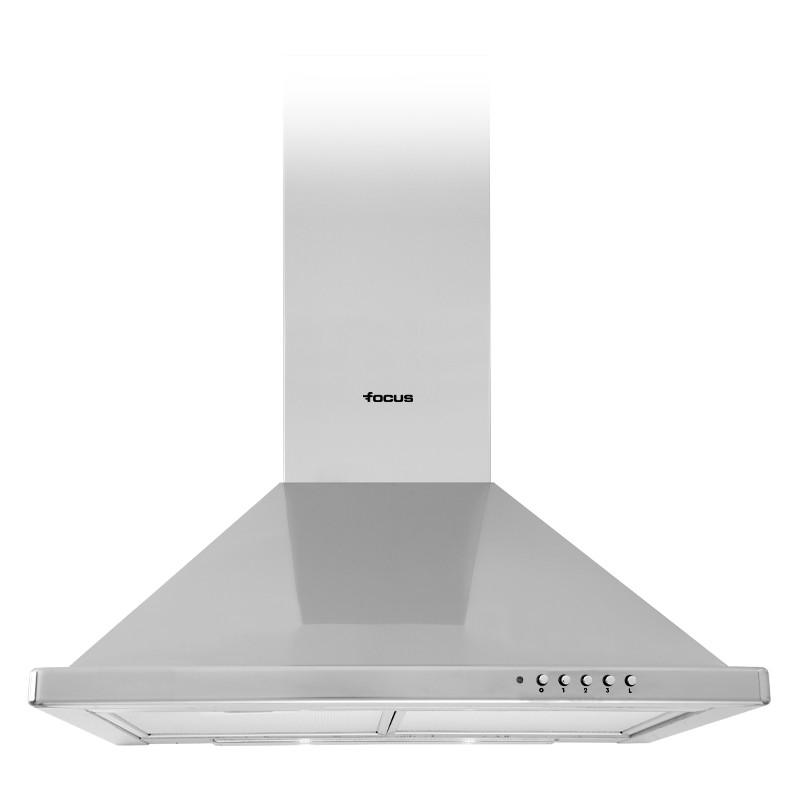Hotte Pyramidale FOCUS F605X 60cm - Inox