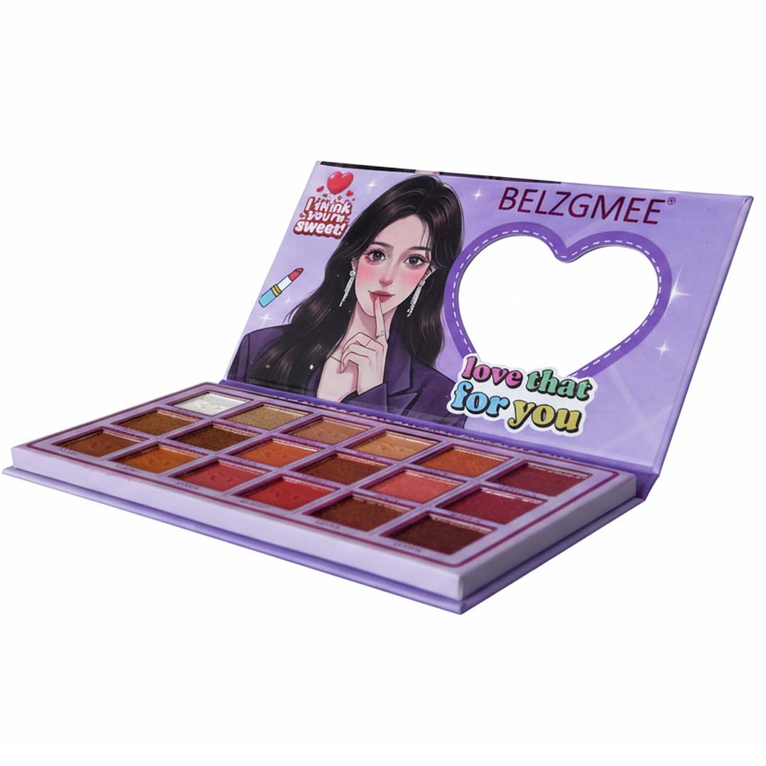 Palette Fards à Paupières BELZGIMEE -You’re My Favorite – 18 Couleurs