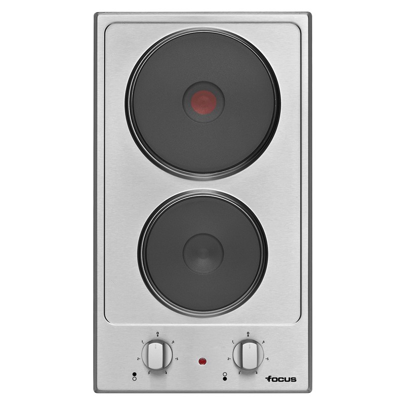 Plaque de Cuisson Encastrable FOCUS F812X 2 Feux 30 cm - Inox
