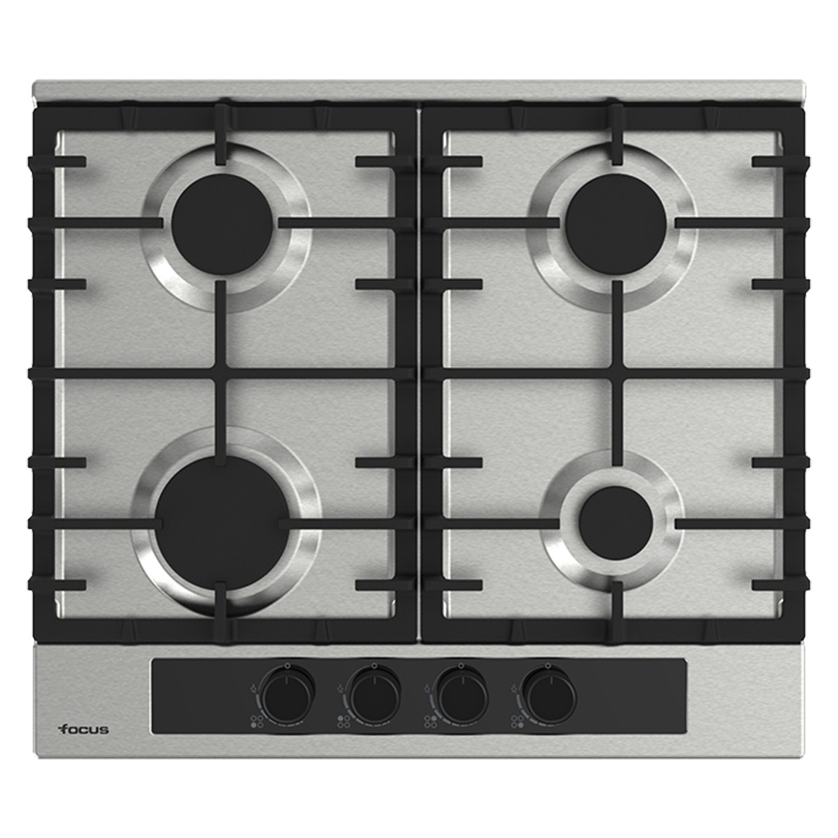 Plaque de Cuisson Encastrable FOCUS F402X 4 Feux 60cm - Inox