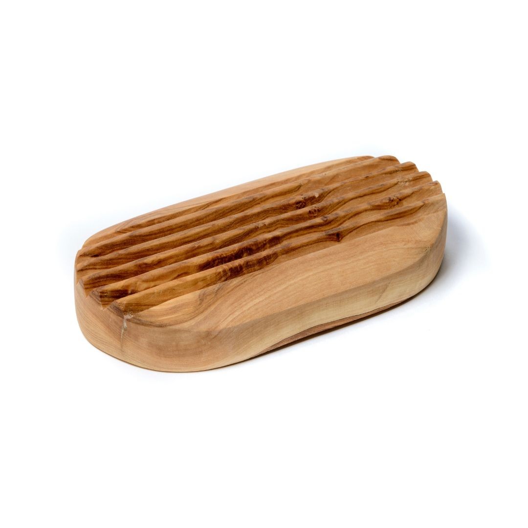 Porte Savon standard en bois d'olivier