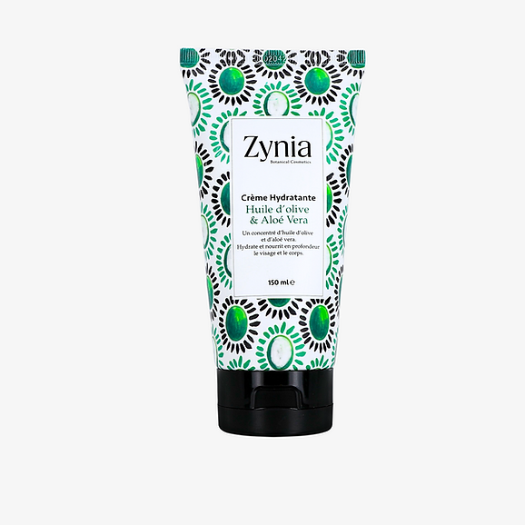 Crème Huile D'olive & Aloé Vera Zynia-150ml