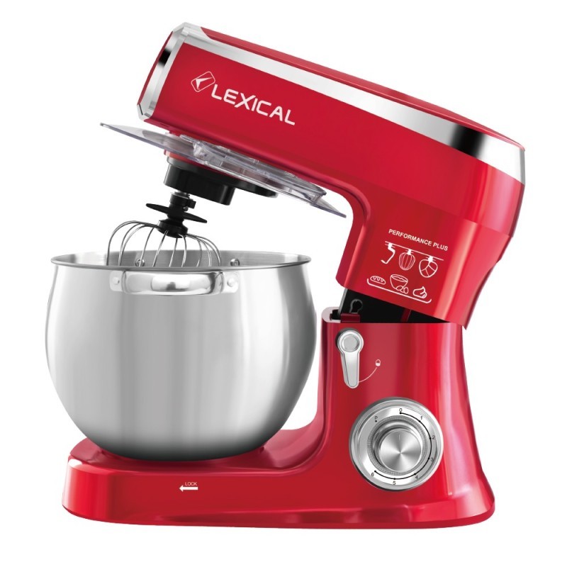Robot Pétrin 1500W 8,5L - Lexical LMB-1850-8 Rouge