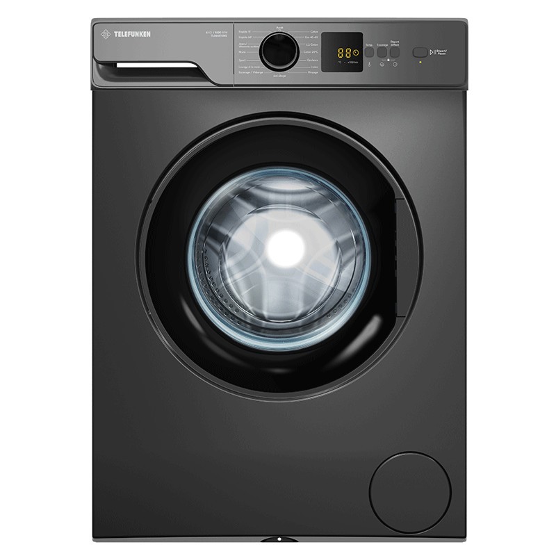 Machine à Laver Telefunken MACH-6KG1000 6Kg Gris